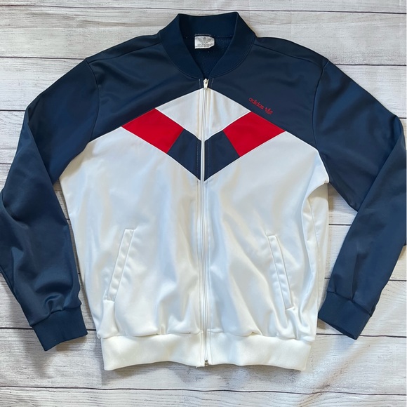 VTG‼️ 80s Adidas track jacket - Picture 2 of 8